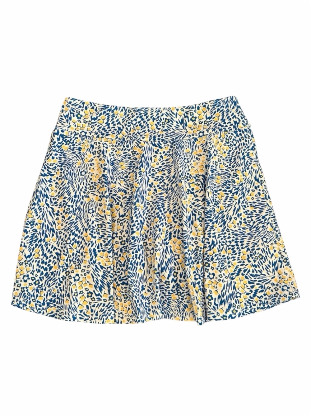 High Waisted Pocket Floral Print Skort NEW